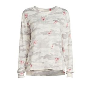 Secret Treasures floral print lounge top